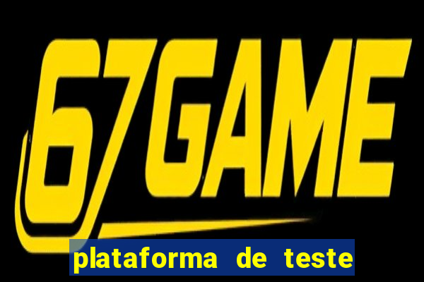 plataforma de teste pg demo